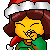 Frisk Christmas Icon by Bloody-Uragiri