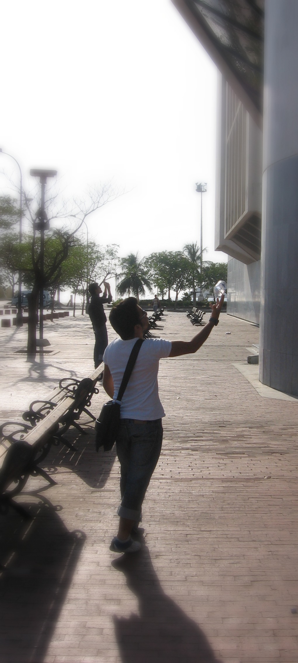 Jugando con la botella