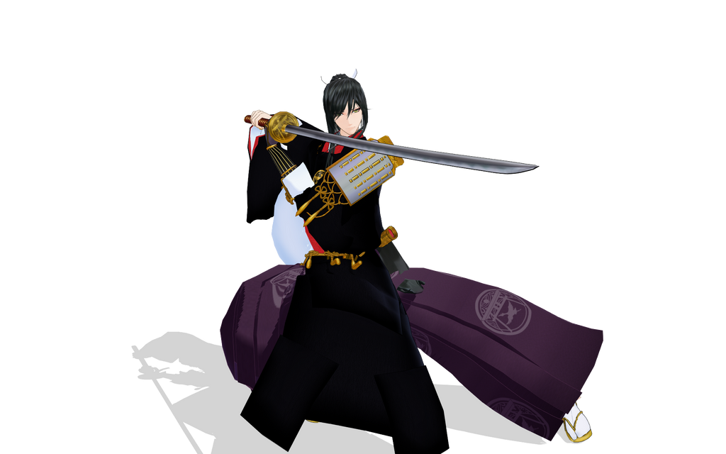MMD Samurai by Lia-Ku on DeviantArt
