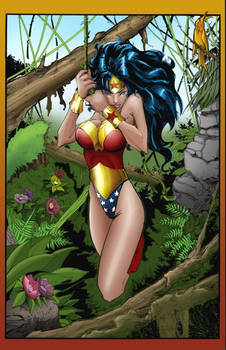 Swinging Wonder Woman