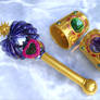 Sailor Galaxia Wand Bracelets 3D