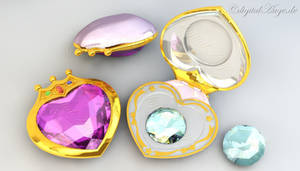 SailorMoonCrystal ChibiMoon Prism Heart Compact 3D