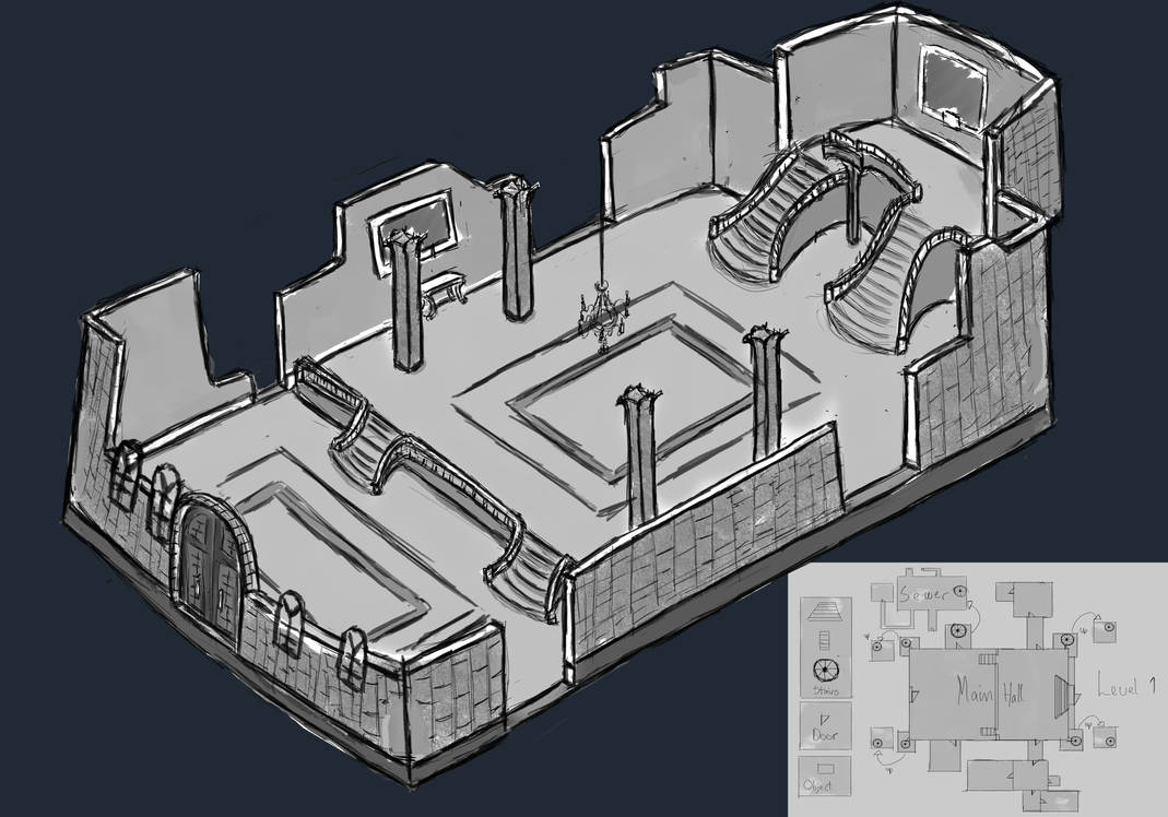 Level design by Voldabar on DeviantArt