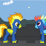 Spitfire and Rainbowdash!