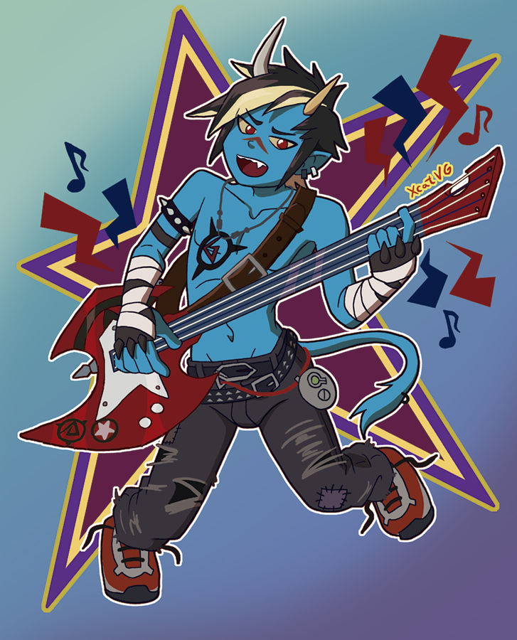 Remi Rocks Remi - Rock and Roll by XcatVG on DeviantArt