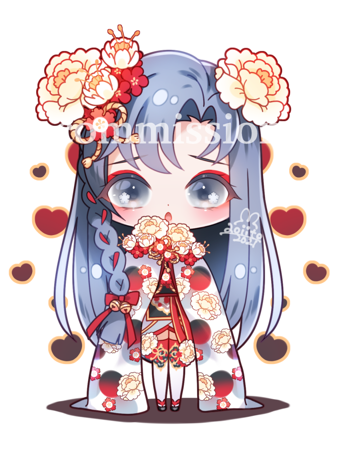 Hua Cheng(commission) by noichigoaoiito on DeviantArt
