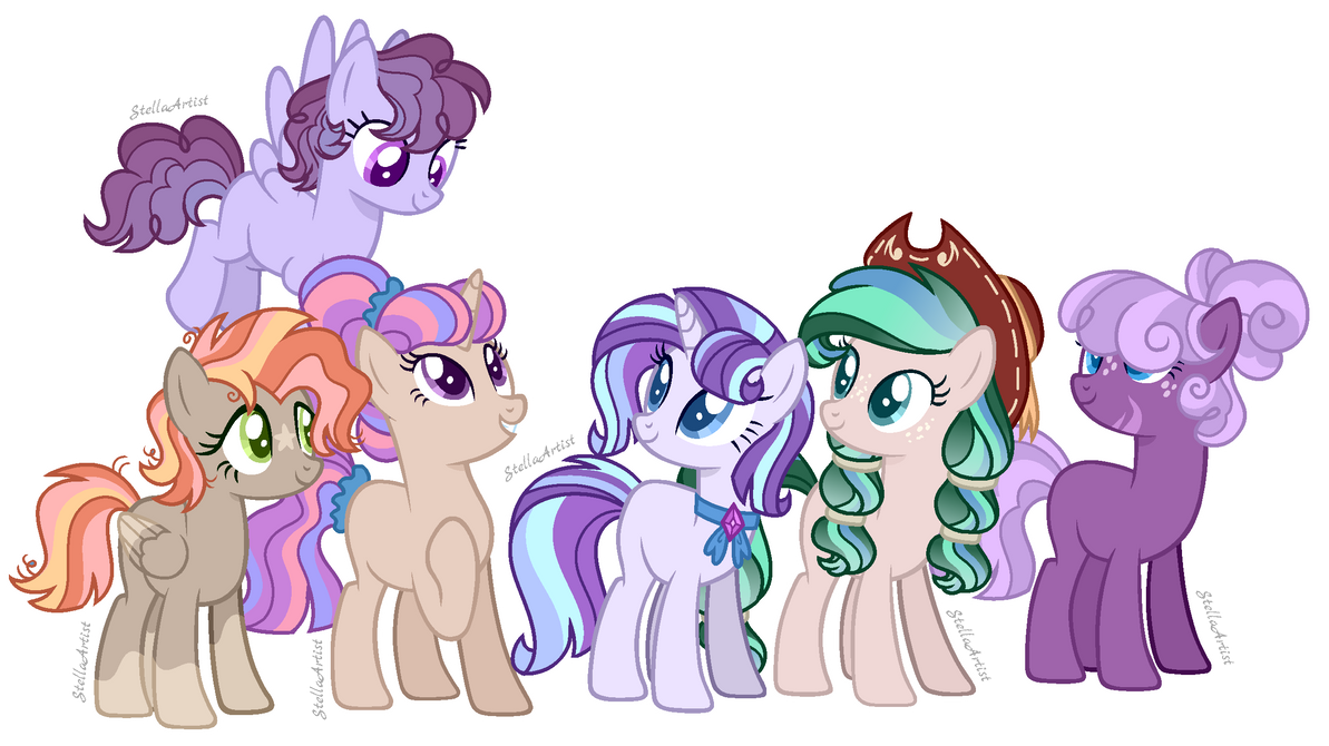 MLP Pride Adopts Poly Ships (CLOSE) by StellaArtist13 on DeviantArt