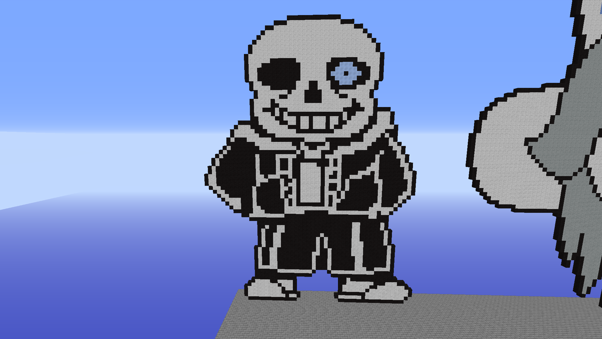 Manny as Sans Pixel Art, creation #12986