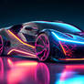 Beautiful Futuristic Car