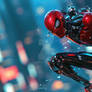 Spiderman as robot