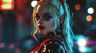 Harley Quinn suit fantasy