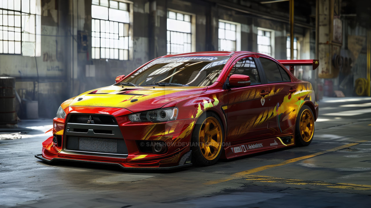 Evov Deviantart Evo X by SanShow on DeviantArt