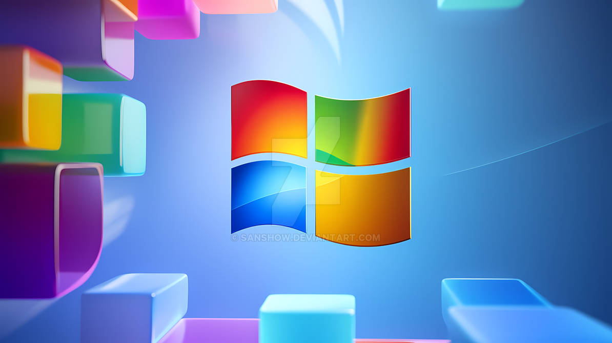 Real Windows Logo Windows Logo by SanShow on DeviantArt