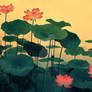lotus Abstract Illustration