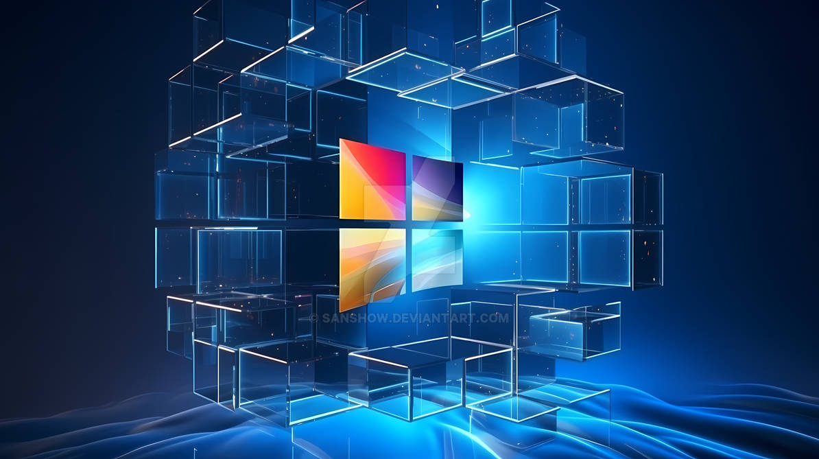 Microsoft Windows Wallpaper by SanShow on DeviantArt