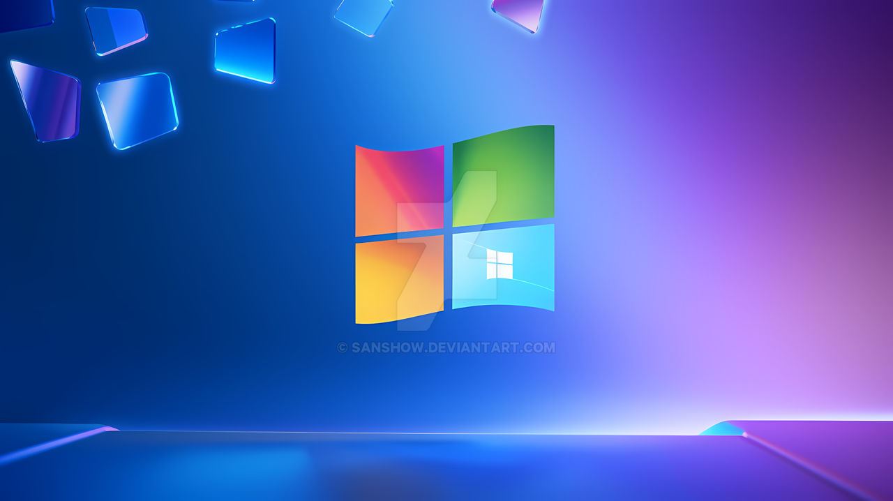 Microsoft Windows Wallpaper by SanShow on DeviantArt