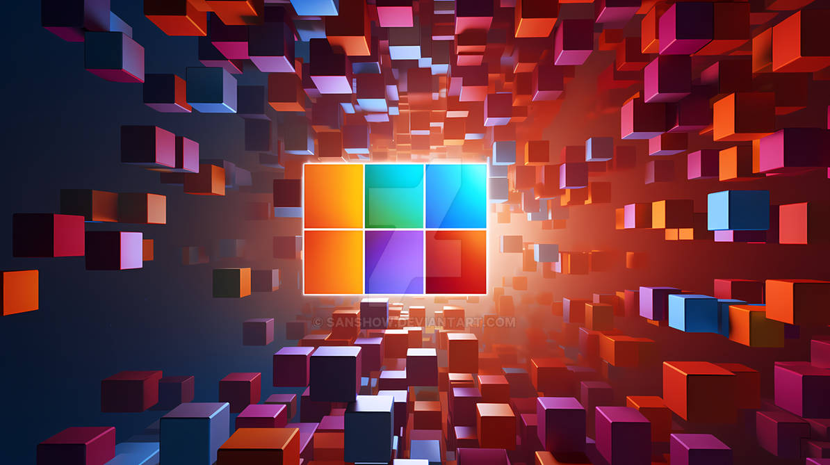 Microsoft Windows Wallpaper by SanShow on DeviantArt