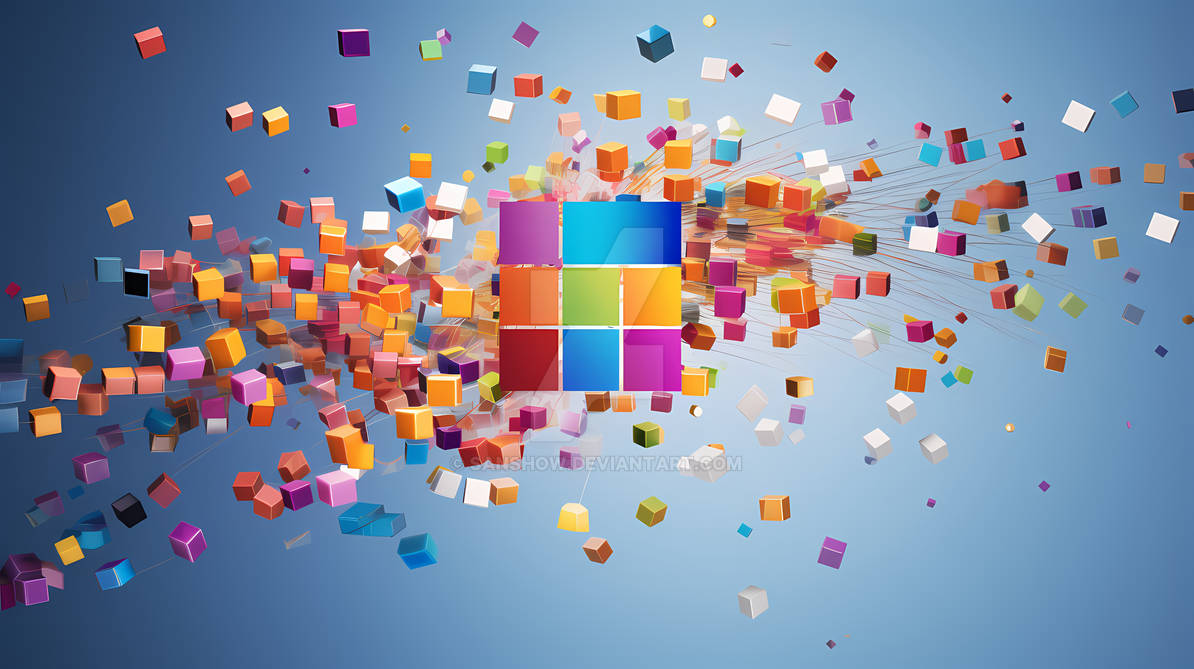 Microsoft Windows Wallpaper by SanShow on DeviantArt