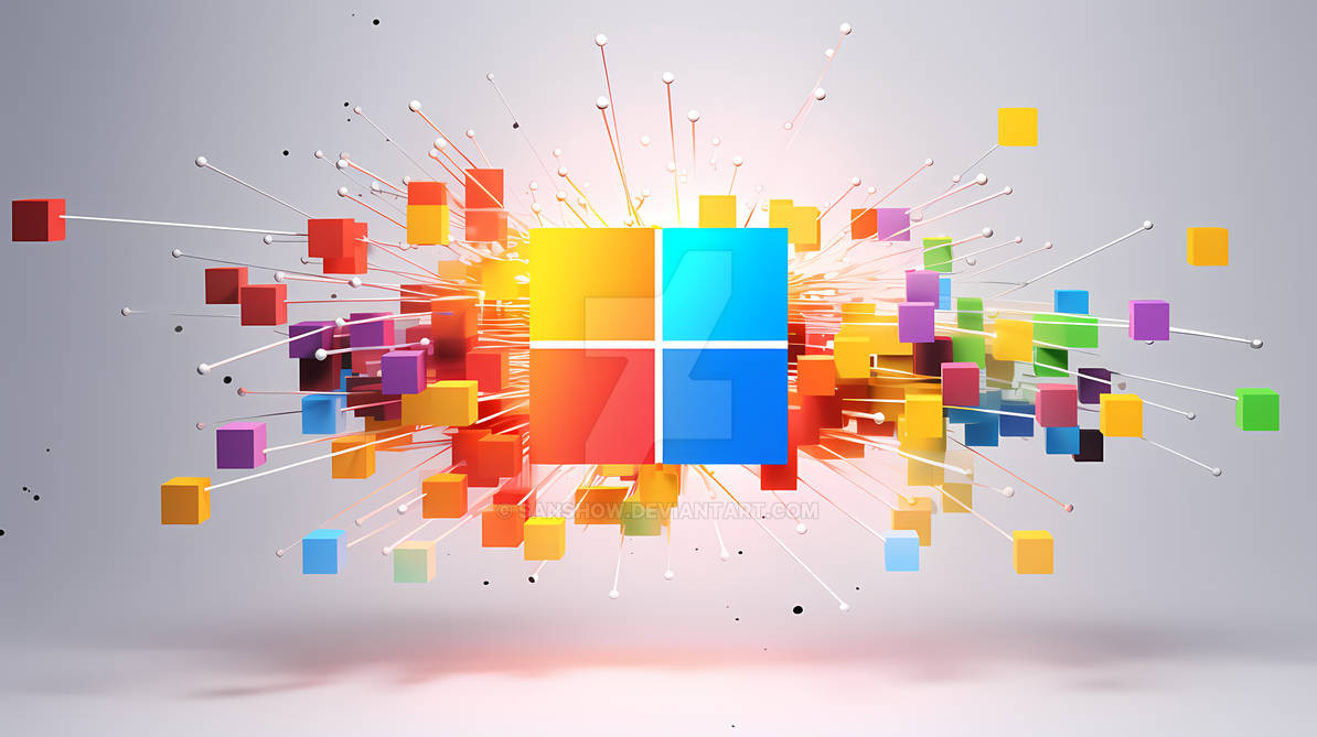 Microsoft Windows Wallpaper by SanShow on DeviantArt