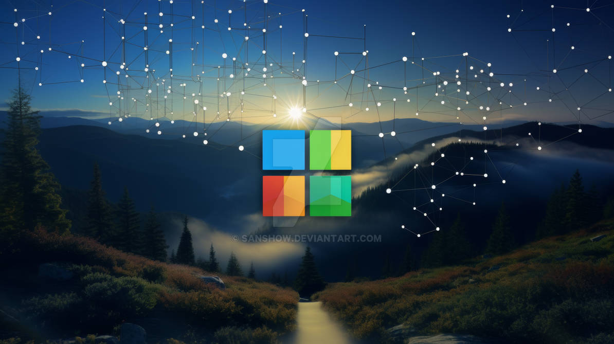 Microsoft Windows Wallpaper by SanShow on DeviantArt
