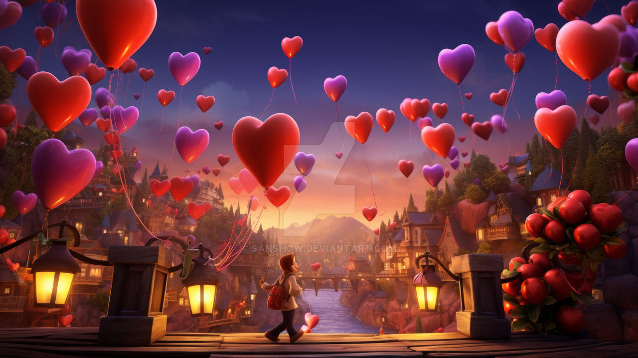 Pixar 3D Valentine Background By SanShow On DeviantArt pixar-3d-valentine-background-by-sanshow-on-deviantart