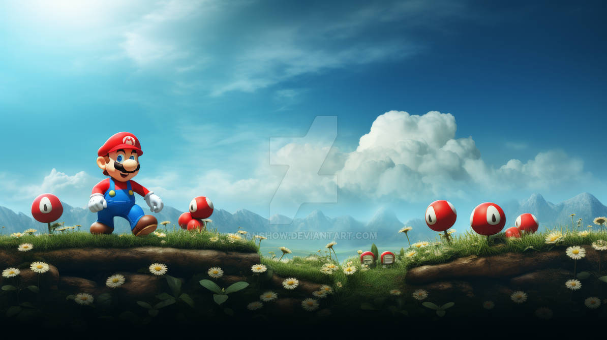 Mario Themes Thread Super Mario Theme Wallpaper by SanShow on DeviantArt