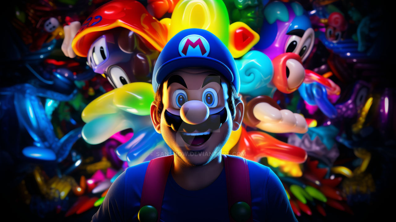 Mario Themes Thread Super Mario Theme Wallpaper by SanShow on DeviantArt
