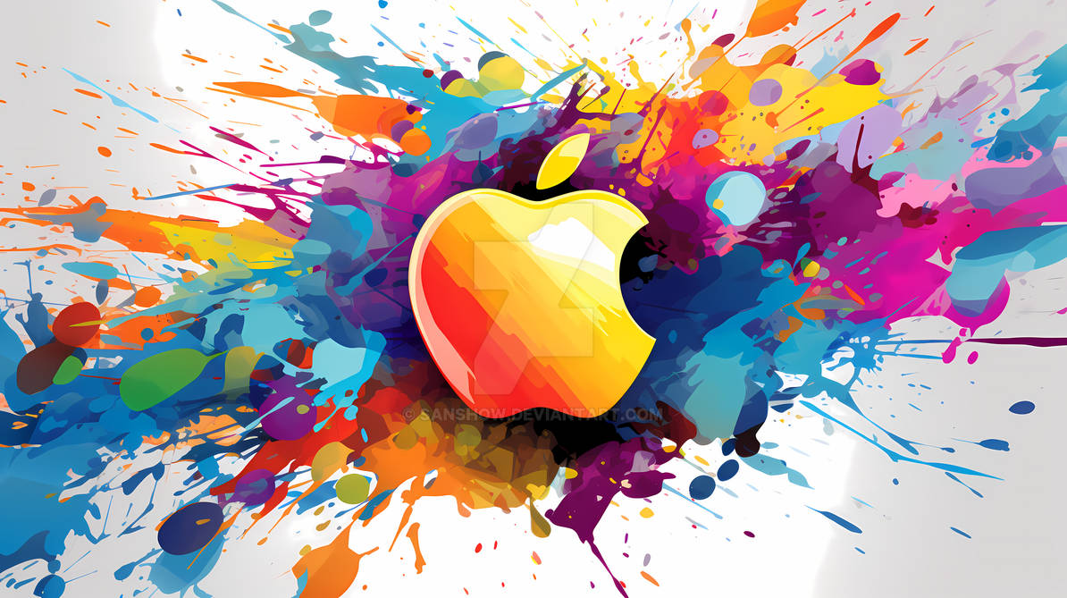 Vector poster modern Apple by SanShow on DeviantArt