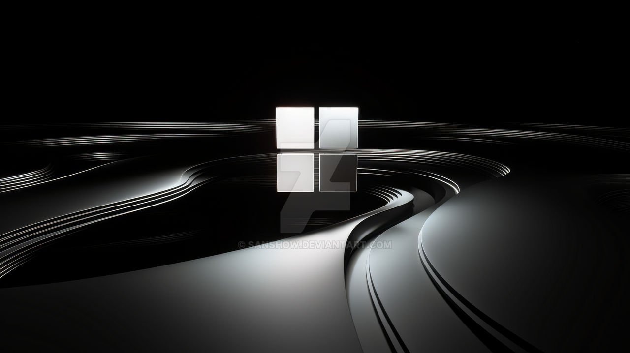 Computer Windows Monochrome Monochrome background Microsoft Windows by SanShow on DeviantArt