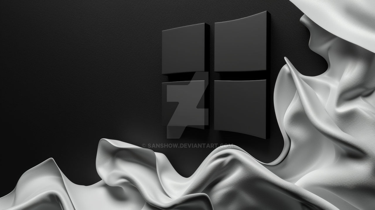 Computer Windows Monochrome Monochrome background Microsoft Windows by SanShow on DeviantArt