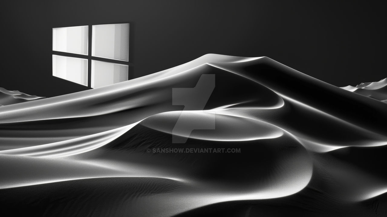 Computer Windows Monochrome Monochrome background Microsoft Windows by SanShow on DeviantArt
