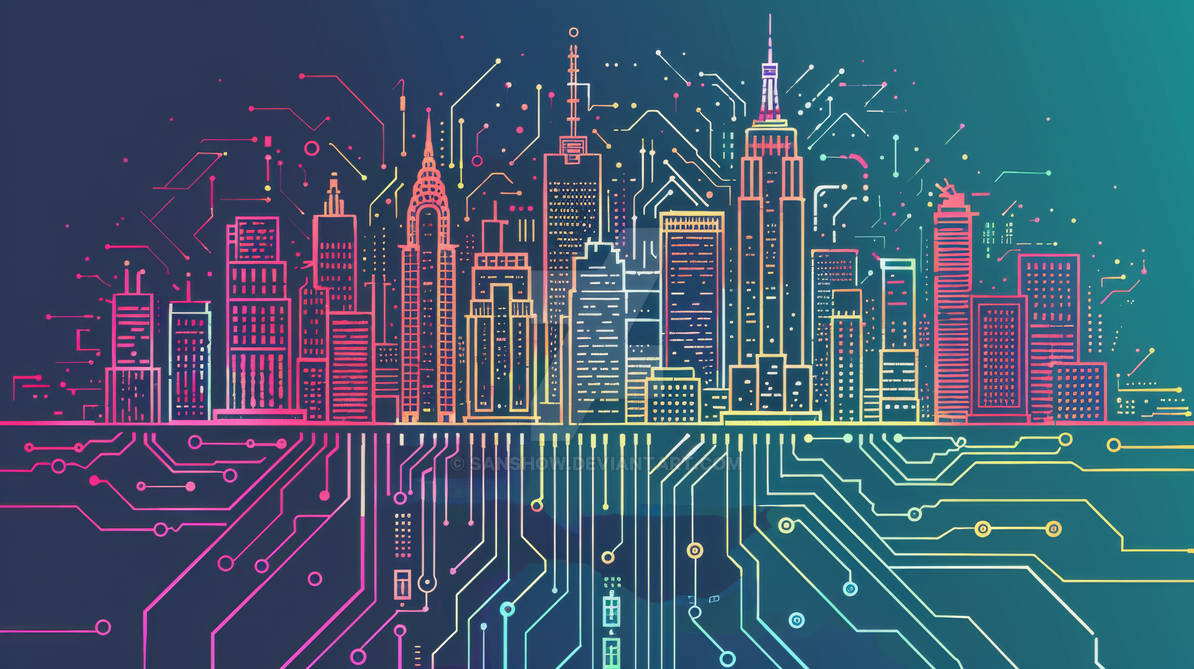 computer chip with a 2-dimensional by SanShow on DeviantArt