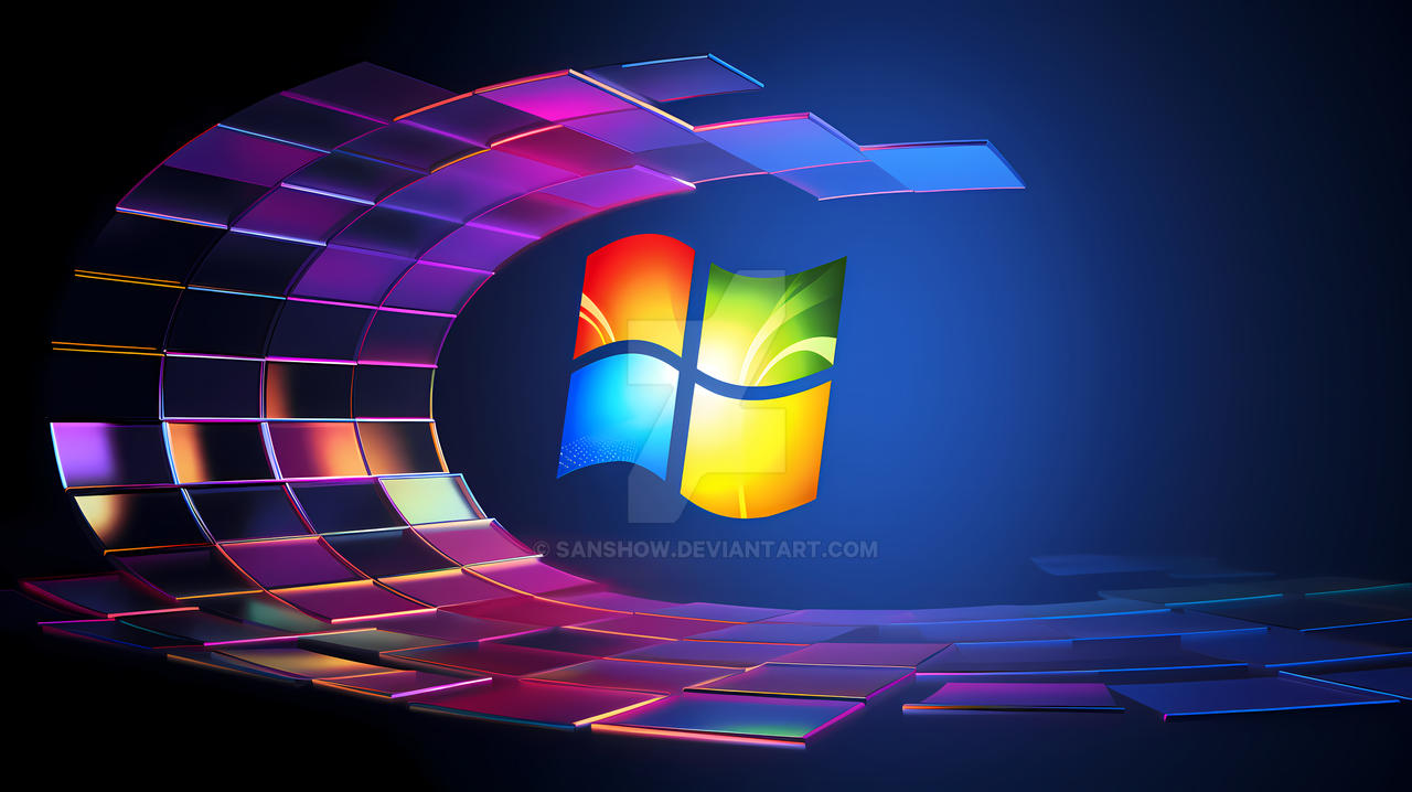 New Design Microsoft Windows Wallpaper by SanShow on DeviantArt