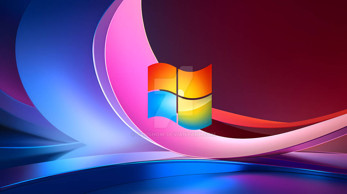 New Design Microsoft Windows Wallpaper by SanShow on DeviantArt