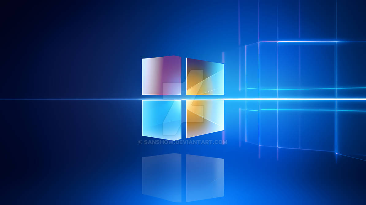 New Design Microsoft Windows Wallpaper by SanShow on DeviantArt