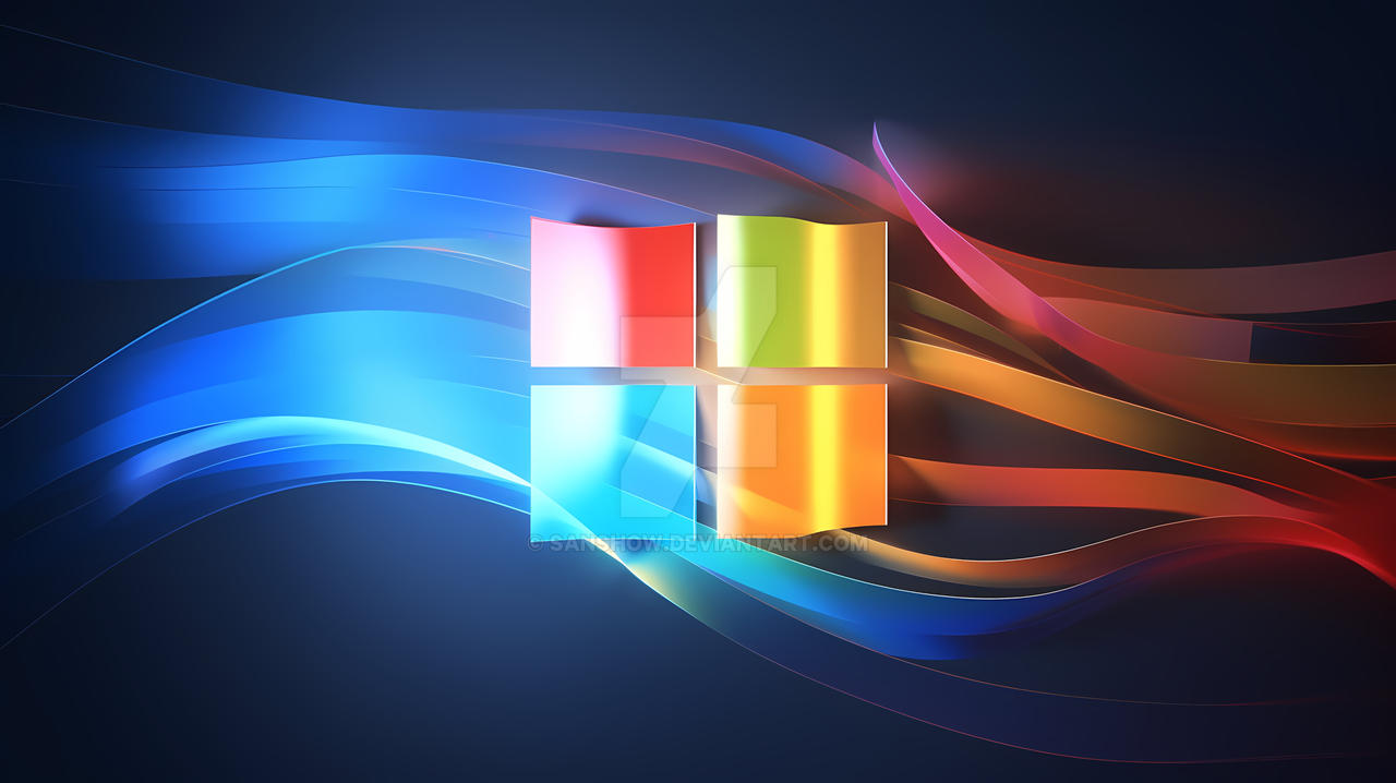New Design Microsoft Windows Wallpaper by SanShow on DeviantArt