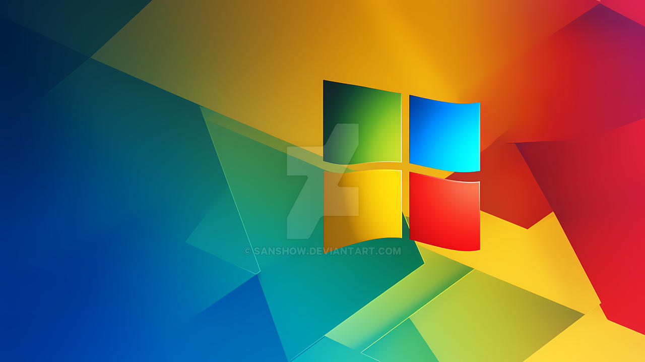 New Design Microsoft Windows Wallpaper by SanShow on DeviantArt