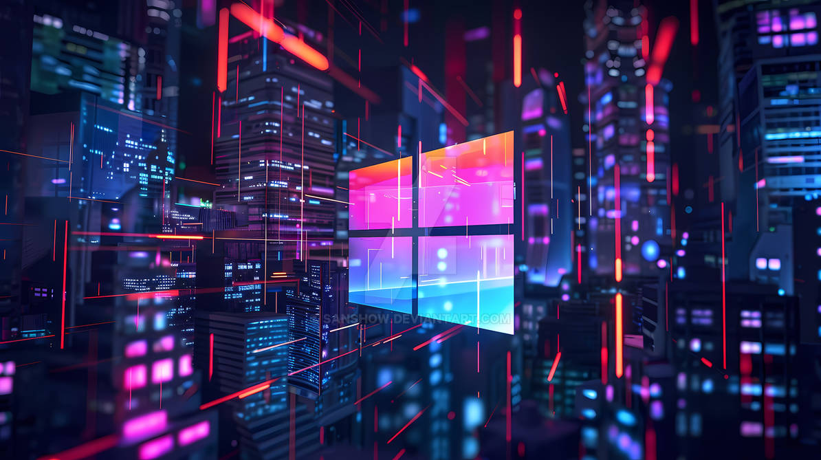 New Design Microsoft Windows Wallpaper by SanShow on DeviantArt