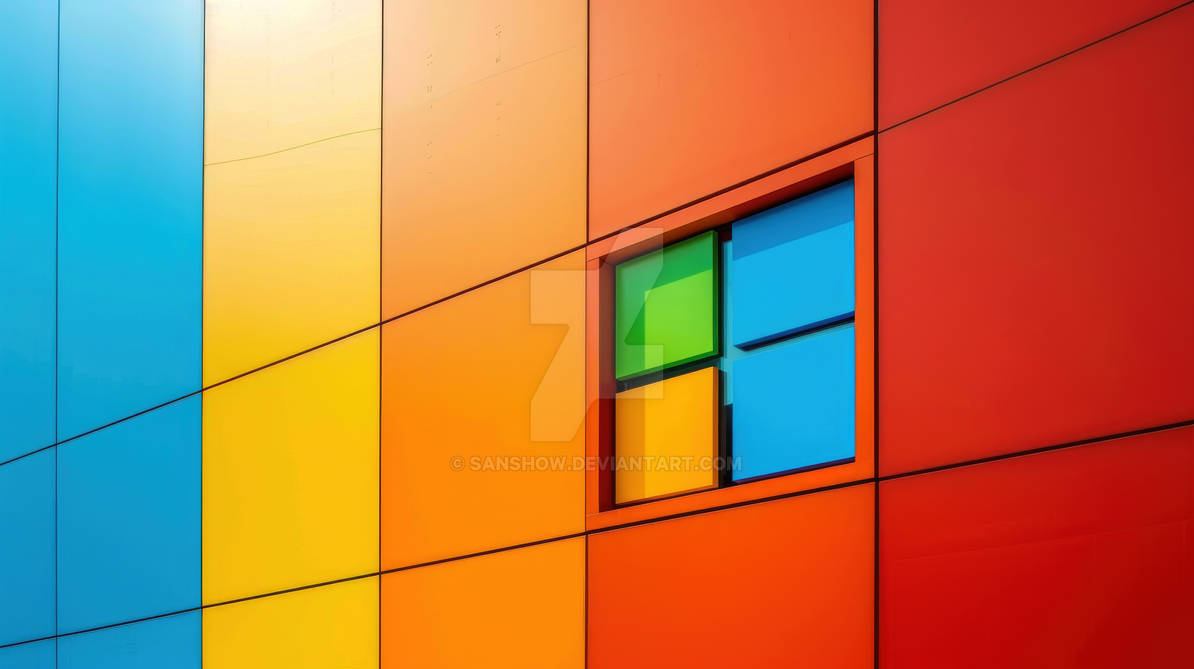New Design Microsoft Windows Wallpaper by SanShow on DeviantArt