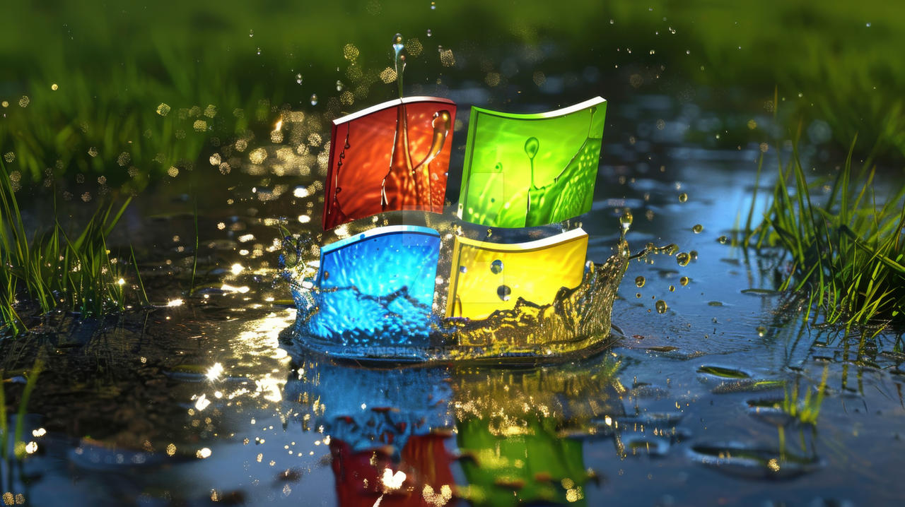 New Design Microsoft Windows Wallpaper by SanShow on DeviantArt
