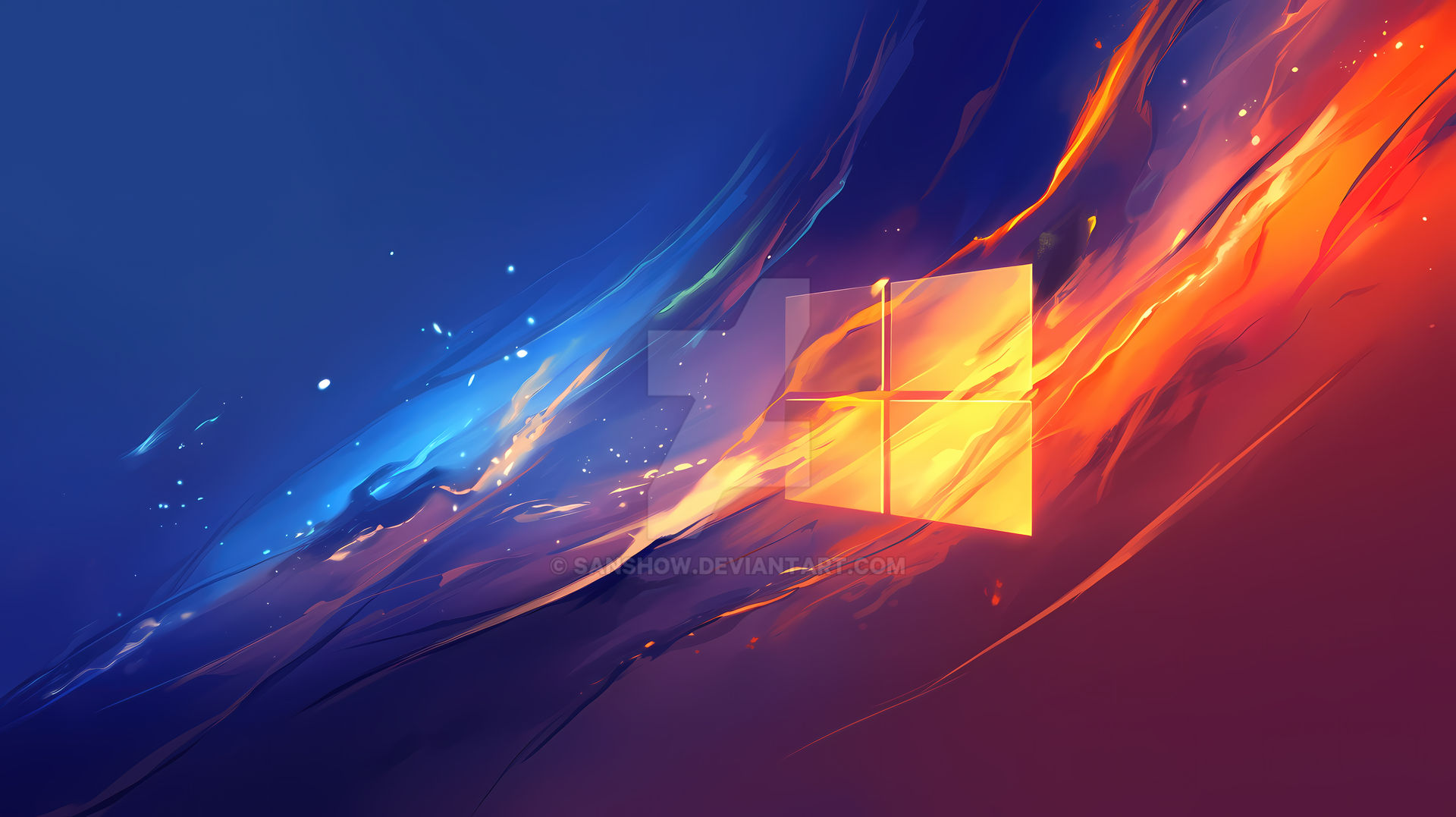 New Design Microsoft Windows Wallpaper by SanShow on DeviantArt