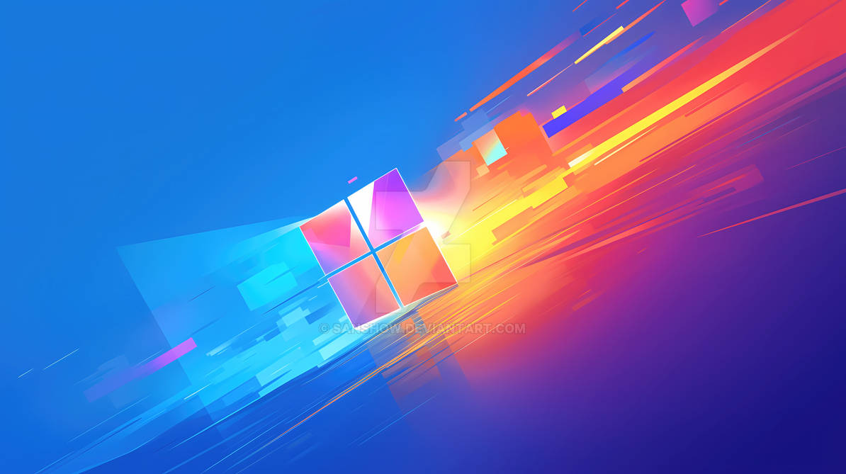 New Design Microsoft Windows Wallpaper by SanShow on DeviantArt