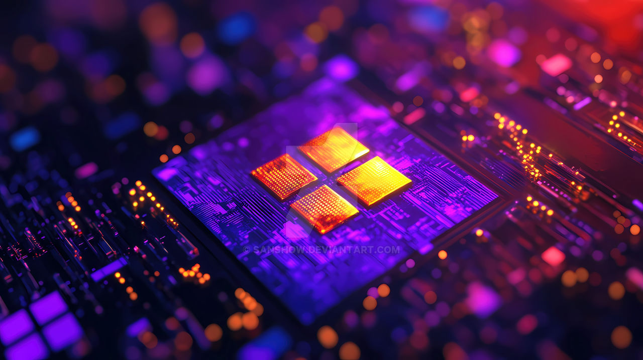 New Design Microsoft Windows Wallpaper by SanShow on DeviantArt
