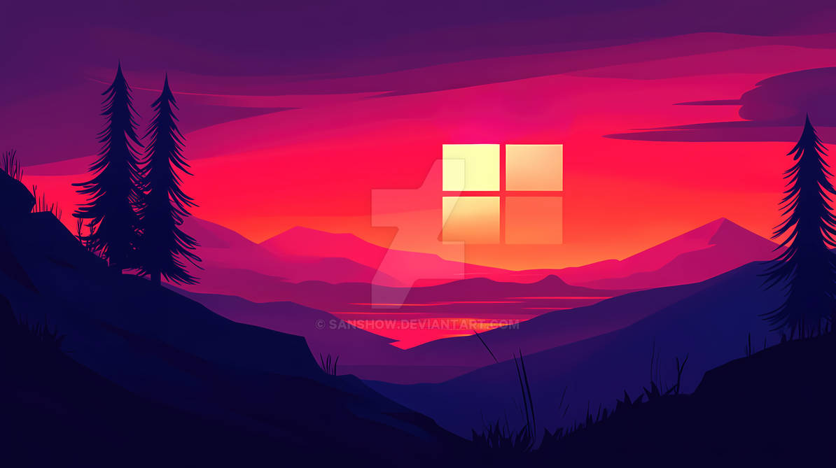 New Design Microsoft Windows Wallpaper by SanShow on DeviantArt