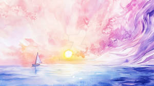 Sailing Into the Painted Dusk