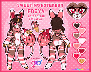 Ref. Sheet: Love Potion Ice Cream Sweet Monsterbun