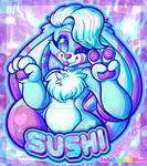 COM: Halfbody Badge - Sushi Pandit