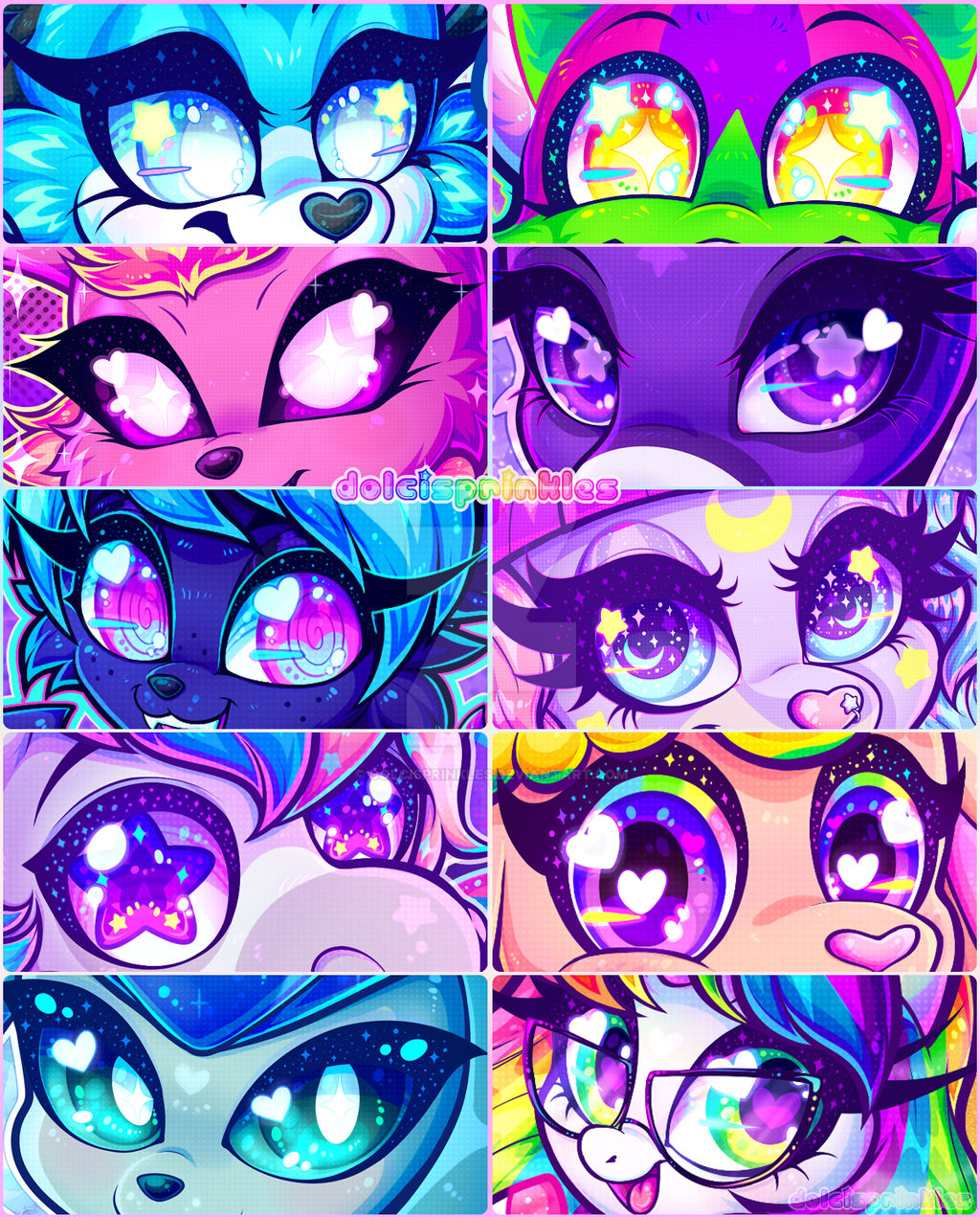 Sparkly Normal Sparkly Eyes by Dolcisprinkles on DeviantArt