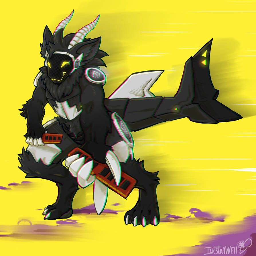 Protogen Run Animation Protogen runner! (Commission) by wesley20003lima on DeviantArt