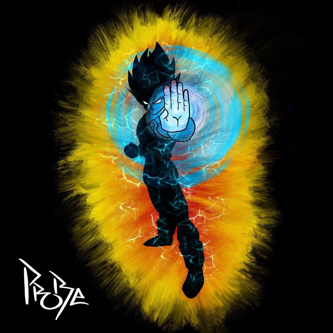 Vegeta Big Bang Attack - v2 by pro8e on DeviantArt